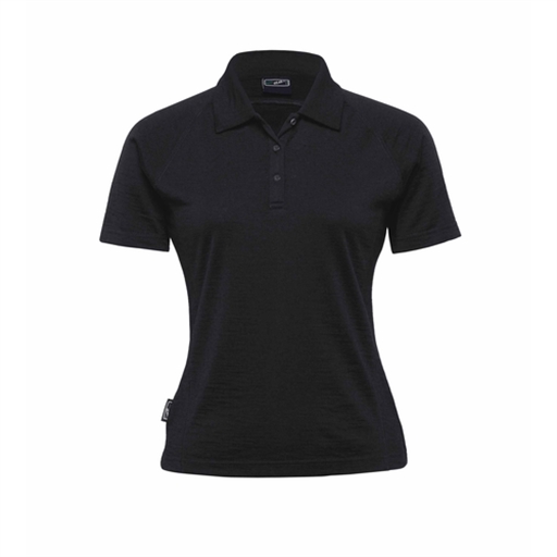 Merino Short Sleeve Polo - Womens