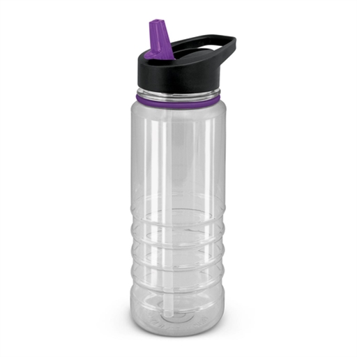 Triton Elite Drink Bottle - Clear And Black