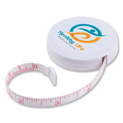 White Styleline Tape Measure