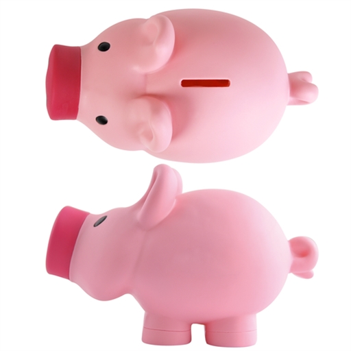 Priscilla Pigâ® (Pink) And Patrick Pigâ® (Blue) Coin Bank
