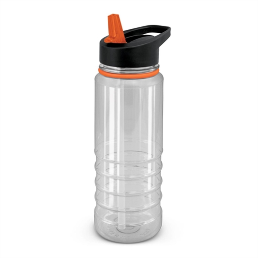 Triton Elite Drink Bottle - Clear And Black