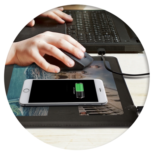 Davros Wireless Charging Mouse Mat