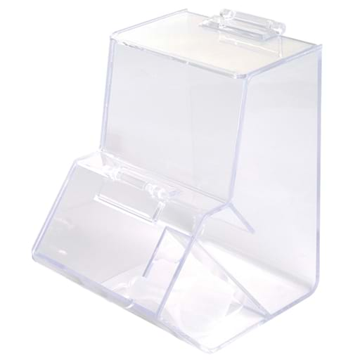 Clear Dispenser With Scoop