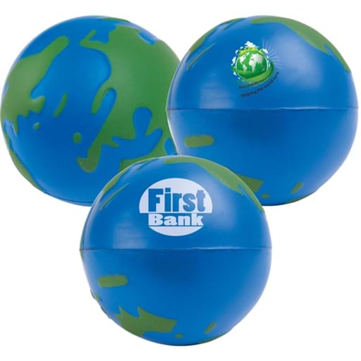 2 Colour World Globe Stress Reliever