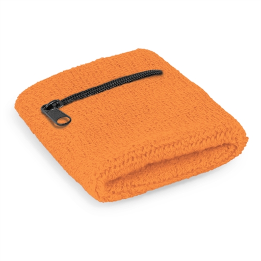 Wrist Sweat Band With Pocket