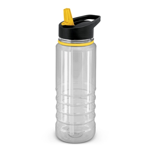 Triton Elite Drink Bottle - Clear And Black