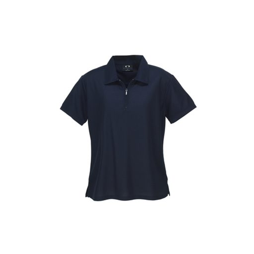 Ladies Micro Waffle Polo