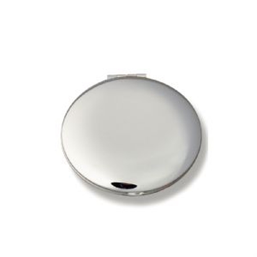 Silver Compact Mirror