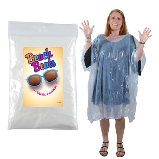 Poncho In Ziplock Bag