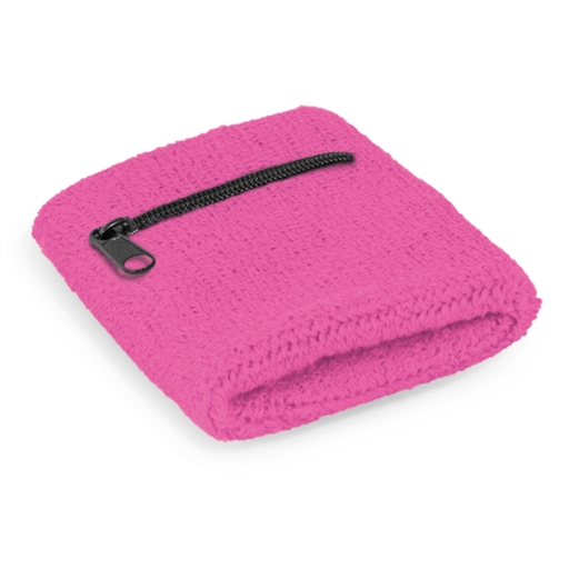 Wrist Sweat Band With Pocket